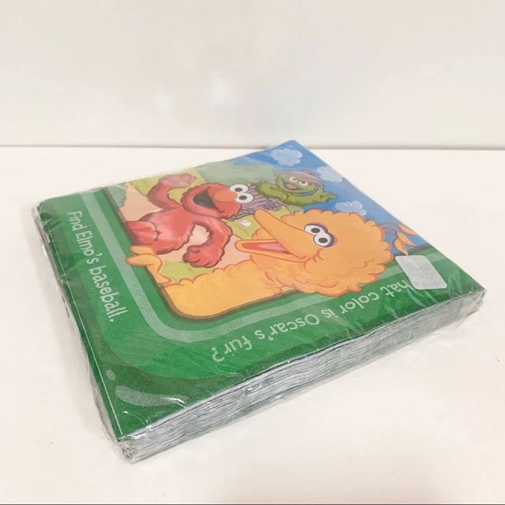 Vintage y2k Sesame Street  napkins